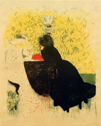 Le due belle sorelle da Edouard Vuillard